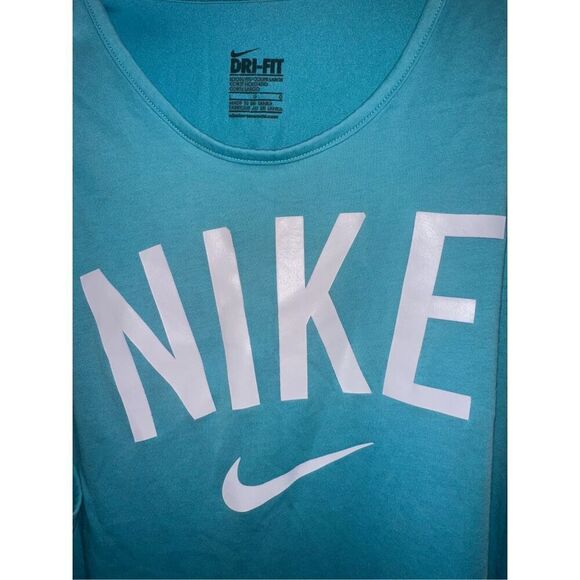 Nike Tank Top Mens Large L Atlantic Blue - Picture 2 of 3